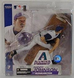 MLB Series 7 Figure: Randy Johnson in Striped Diamond Backs Uniform