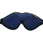 Escape Luxury Sleep Mask with Earplugs and Travel Pouch (Navy Blue)