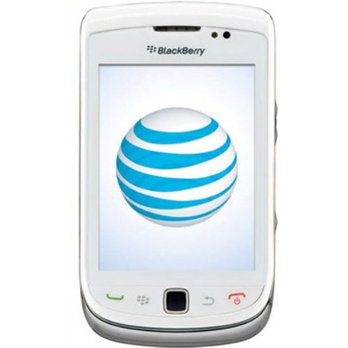 White Blackberry Torch 9800 Unlocked Smartphone 