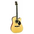 Silvertone Dreadnought Acoustic Electric Guitar, Natural
