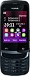 Nokia C2-03 Handy (Dual SIM, Touchscreen Slider, 2MP Kamera, Bluetooth) schwarz