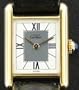 Vintage/Antique watch: Pre-owned Women's Cartier Watch Vermeil Two-Tone Dial Tank Swiss Quartz 1990's