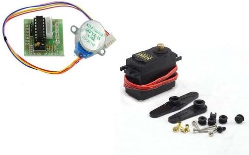 5V Stepper Motor 28BYJ-48 With Drive Test Module Board ULN2003 5 Line 4 Phase+High Speed Digital MG995 Metal Gear 2BB Torque RC Servo