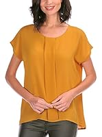 Never Paris Blusa Dance (Mostaza)