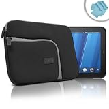 USA Gear Scratch Defense Neoprene Sleeve Case for HP Touchpad 9.7-inch Tablet Computer - 16GB , 32GB , Wi-Fi **Includes 3-pack of tablet screen cleaning cloths**
