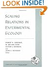 Scaling Relations in Experimental Ecology