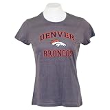 Denver Broncos Women's Classic NFL T-Shirt - Gray - Small