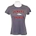Denver Broncos Women's Classic NFL T-Shirt - Gray - Medium