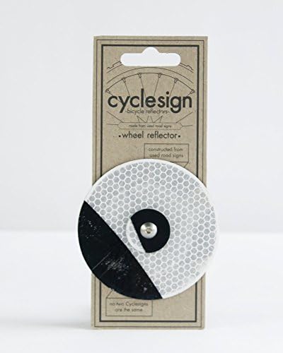 Cyclesign Wheel Reflector Large - Mix and Match - One-off Bicycle Accessory, make your Bike unique
