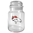 Denver Broncos 31oz Glass Candy Jar - Primary Logo NFL Football