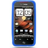 HTC Droid Incredible Silicone Skin Case - Blue