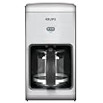 Krups KM1010 Prelude 10-Cup Manual Coffee Maker, Stainless Steel