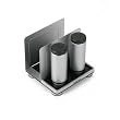 Cuisinart Napkin Holder with Salt And Pepper Caddy