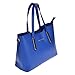 Fashion Road Genuine Leather Womens Shoulder Bags Top-Handle Handbag Tote Purse Bag Dark Blue
