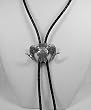 Diamondcut Pewter Ram Bolo Tie