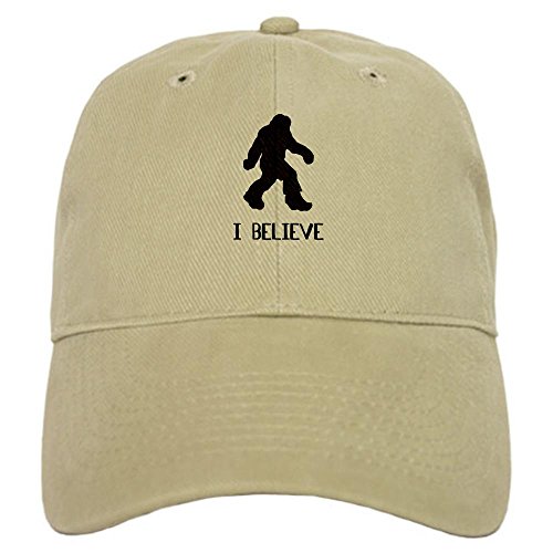 CafePress Bigfoot I Believe Cap - Standard Khaki