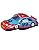 20" Red and Blue Inflatable Stock Race Car Decoration
