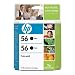 HP 56 Twinpack Black Ink Cartridge (C9319FN)