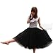 Little Hand 5 Layers Tutu Princess Skirt Petticoat Mini Dress Black