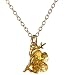 Blooming Cherry - Cherry Blossom Charm Necklace (Gold Vermeil)