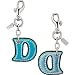 Initial Wallets - AUTHENTIC COACH LETTER INITIAL D KEYFOB KEY CHAIN CHARM 92376