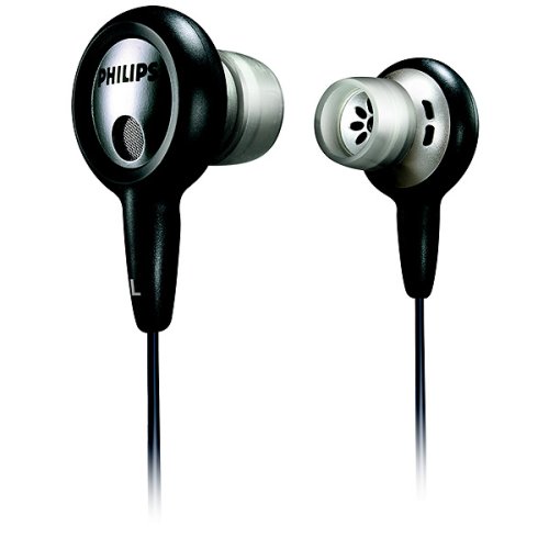 Philips HE591 Surround Sound Earbuds (Black)