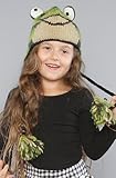 deLux The Kids Frog Pilot Hat,Kids for Unisex