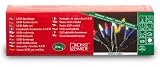 Konstsmide 6300-500 LED Minilichterkette (10 bunte Dioden, Retro Design, 230V, 0.48W, f&uuml;r innen, gr&uuml;nes Kabel)