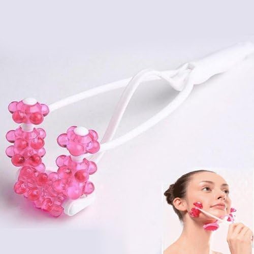 2 in 1 Facial Roller Massager for Face and Neck Facial Slim Up Beauty Tool