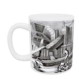 Puddling Iron (engraving) (b&w photo) by English School - Mug - Standard Size
