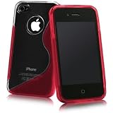 Apple iPhone 4S/iPhone 4 S-Line Hybrid Case (Red)