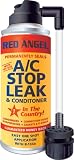 Red Angel A/C Stop Leak & Conditioner (With UV Dye & Applicator)