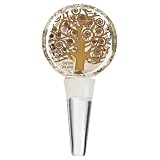 Gustav Klimt Glass Bottle Stopper - Tree Of Life