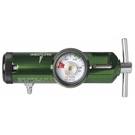 Low-cost Oxygen Regulator, Oxygen, ( Flow Range: Up to 15 Lpm)