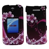 For U.S. Cellular LG Wine 2 UN430 Accessory - Purple Heart Design Protectiv ....