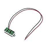 ホット dc 3-30 ボルト 0.36 "2 ワイヤー led デジタル パネル電圧計電圧電圧計カーモーター グリーン カラー新
