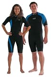 Aeris Rio 2mm Men's Shorty Wetsuit - Mens Scuba Diving Short Wetsuit - Blow Out Sale!