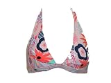 Calvin Klein Pink Powder Mod Halter Swim-top L
