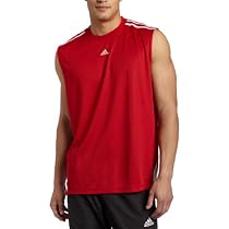 adidas Men's 3-Stripes Sleeveless Tank Top