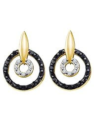 0.63CTW BLACK DIAMOND FASHION EARRING