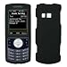 Black Rubberized Design Snap-On Cover Hard Case Cell Phone Protector for Samsung Messager 2 / II R560 / Vice R561 [Accessory Export Packaging]