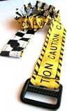 Special Price Bugalug Toddler and Kids Reversible Cinch Belt (Med (12M-3T), Caution)