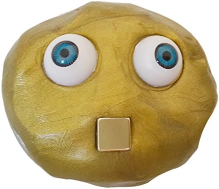TinBox Crazy Thinking Putty Magnetic Toy Slime Putty Golden 3.19oz