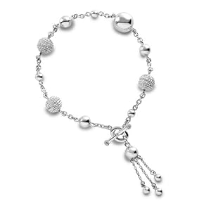 Hot Diamonds Ula Silver Bracelet of 19cm + 1,5 cm extender