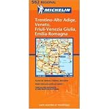 Michelin Map NO.562 Trentino-Alto Adige Veneto Friuli-Venezia Giulia Emilia- Romagna