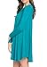 Women's Ultra Soft Bamboo Long-Sleeve Swing Dress w/Pockets, Made in USA
