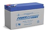 Powersonic PS-1270F2 - 12 Volt/7 Amp Hour Sealed Lead Acid Battery with 0.250 Fast-on Connector
