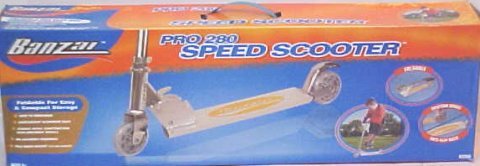 Banzai Pro 280 Foldable Compact Speed Scooter