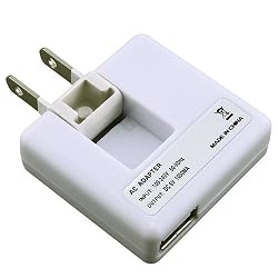Universal USB Wall Charger for Apple&reg; iPod&reg; Mp3 Shuffle Nano Video Touch Classic iPhone&reg;, Microsoft Zune 30gb 80gb 4gb 8gb, Sandisk Sansa