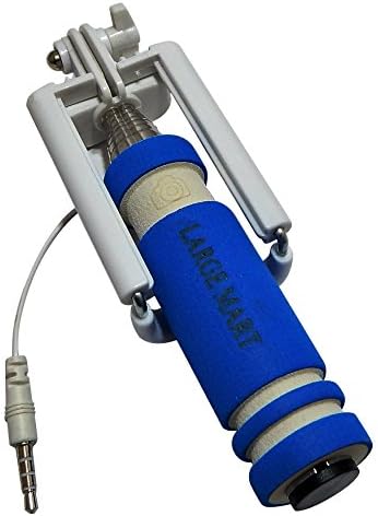 Selfie Stick Extendable - Best Self Portrait Hand-held Camera Holder {Battery FREE} Monopod Selfies Picture Taker - Lightweight, Durable Device for iPhone, Samsung and other Smart Phones